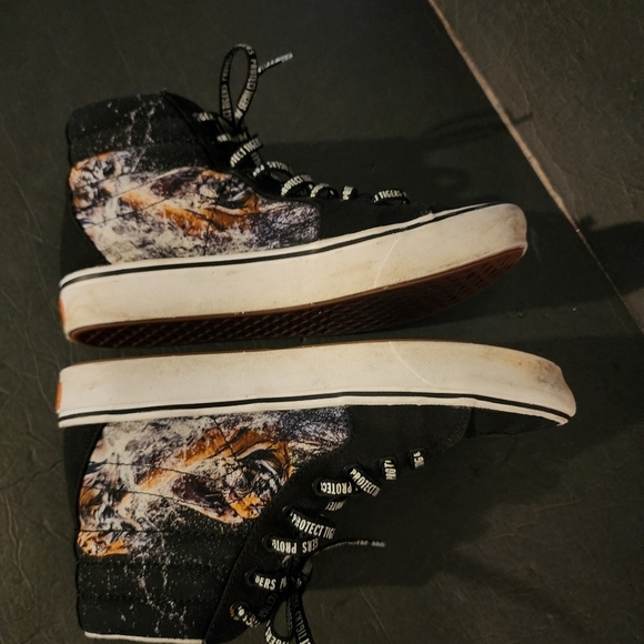 Vans ComfyCush Sk8-Hi Discovery Channel Project Cat Men's Size 8 Womens Size 9.5 - Picture 8 of 10